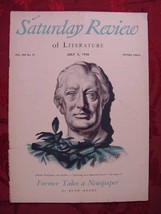Saturday Review Magazine July 3 1948 Goethe Ruth Moore - £7.04 GBP