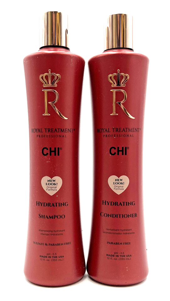 CHI Royal Treatment Hydrating Shampoo & Conditioner 12 oz Duo-New Package - $45.49