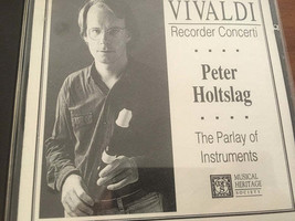 Antonio Vivaldi, Peter Holtslag, The Parley Of Instruments - Recorder Concerti  - $3.59