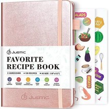 JUBTIC Blank Recipe Book to Write in Your Own Recipes, Personal Cook Book to Wri - £15.30 GBP