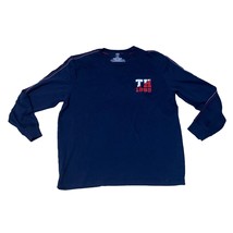 Tommy Hilfiger Mens TH 1985 Logo Long Sleeve Sleepwear Shirt Size XL Nav... - £17.82 GBP