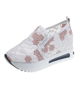 Round Toe Platform Sneakers - $82.20 CAD