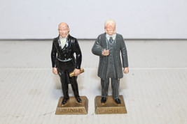 Marx Presidents 2.5&quot; Figures 6th John Q Adams 21th Chester A. Arthur - £7.89 GBP
