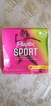 Playtex SPORT Tampons Regular Absorbency, White, Unscented, 36 Ct (Open ... - $3.99