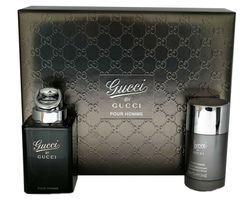 Gucci Pour Homme Cologne 3.0 Oz Eau De Toilette Spray 2 Pcs Gift Set image 6