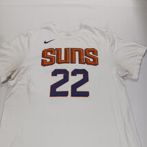 The Nike Tee NBA Deandre Ayton #22 Phoenix Suns Men's White T-Shirt Size XL image 12