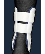 DJO Bell-Horn Air/Gel Rigid Stirrup Ankle Brace in White/Blue Size: Trainer - $23.44