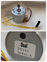 Dual CS530 Turntable Motor DC210 Replacement Part Working - £30.58 GBP
