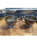 Grand Silver Co. NY WEAR-BRITE Silver cups - Vintage Antique 1940&#39;s - $20.11 CAD