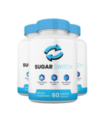 3-Pack Sugar Switch Capsules, SugarSwitch Blood Sugar Support - 180 Caps... - $37.95