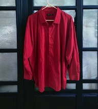 Adrienne Vittadini Men&#39;s Long Sleeve Button Down Size 2XL 18-18.5&quot; 34/35... - $25.73