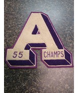 Andover NY 1955 Sectional Champs Varsity Letter - $49.49