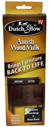 Primary image for Dutch Glow Bring Furniture Back to Life Conditioner Amish Wood Milk 12 oz NIB