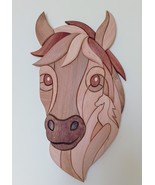 Whispers in the Mane – Wooden Horse Intarsia Wall Art - €517,80 EUR