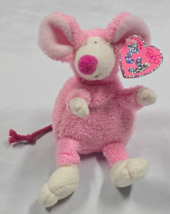 Ty Beanie Baby❤️RATZO THE PINK RAT PINKYS 6&quot; Stuffed Plush New MWMT&#39;s - $24.25