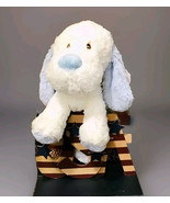 Toys R Us Animal Alley 11” Blue White Puppy Dog Soft Plush NWT HTF - $198.00