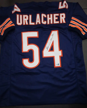 Brian Urlacher Chicago Bears Autographed Custom Football Jersey GA coa - $257.40