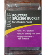Dare Electric Fence Splicing Tape Buckle For 1.5-In. Tape-Brand New-SHIP... - $628.36 MXN
