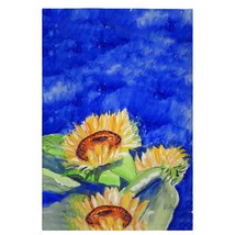 Betsy Drake Rising Sunflower Guest Towel - £27.62 GBP