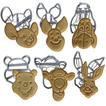 Winnie Set of 6 Cookie Cutters | Pooh | Tigger | Piglet | Rabbit | Roo |... - £3.90 GBP+