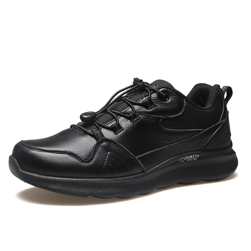 Waterproof Leather Men Shoes Luxury Designer Winter Sneakers for Mens Ca... - $116.22