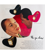 1947 Waltham Watch Company Advertisement Vintage American Craftsmen DWWW9 - $41.13 CAD