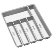 Madesmart 6-Compartment Cutlery Tray - Soft Grey - £26.41 GBP
