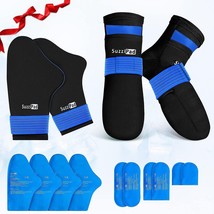 SuzziPad Cold Therapy Socks &amp; Hand Ice Pack Gloves for Chemotherapy Neuropathy - £23.62 GBP