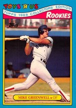 1988 Topps Toys R Us Rookies #12 Mike Greenwell Boston Red Sox - £0.69 GBP