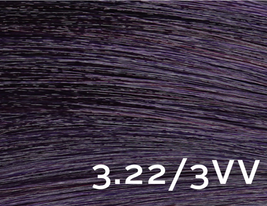 Colours By Gina - 3.22/3VV Intense Dark Violet Brown, 3 Oz.