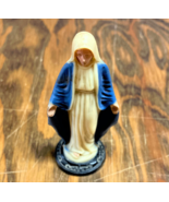 Vintage small Madonna Mother Mary hartland molded plastic figurine - $27.70 CAD