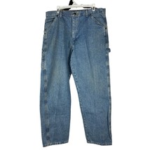 Wrangler Men&#39;s Big &amp; Tall Loose Fit Carpenter Jeans Indigo Size 36 - £22.05 GBP