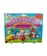 Mego Clown Around Toy Figure 1981 vtg MOC mount studio carnival 3 pack L... - £50.48 GBP