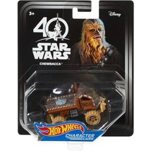 Star Wars Hot Wheels (2017) Character Cars 40th Chewbacca Toy Car - $13.22