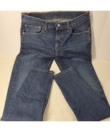 Levis Jeans Men’s 32x34 Blue 512 Slim Fit Tapered Leg Stretch Medium Was... - $420.71 MXN