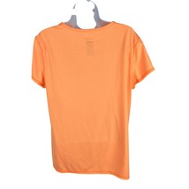 Danskin Now Womens Semi-Fitted Dri-More Orange T-Shirt Size XL - $9.50