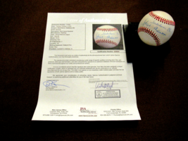 Hank Aaron Sadaharu Oh Home Run Kings Hof Auto Signed Vintage Onl Baseball Jsa - £716.60 GBP