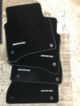 2023 Mercedes Benz S Class AMG Velour Floor Mats Set OEM A2236802804 - $99.95