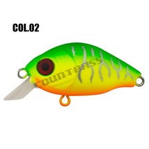 4m 7g Crank bait Hard Plastic Fishing Lures, Countb Wobbler Freshwater Crappie F - £40.31 GBP