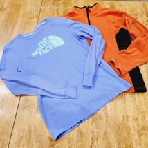 The North Face SET OF 2 Long Sleeve T-Shirt and Jacket Womens M and S - $32.71