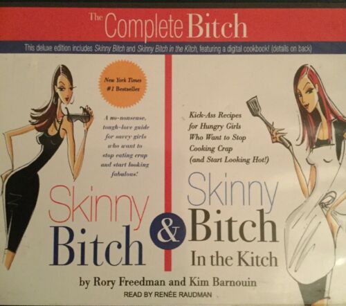 Skinny Bitch &amp; Skinny Bitch in the Kitchen by Kim Barnouin - $5.69