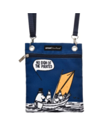 Neck bag Moomin by the sea, navy blue, 17 x 21 cm - Nordicbuddies - £23.36 GBP