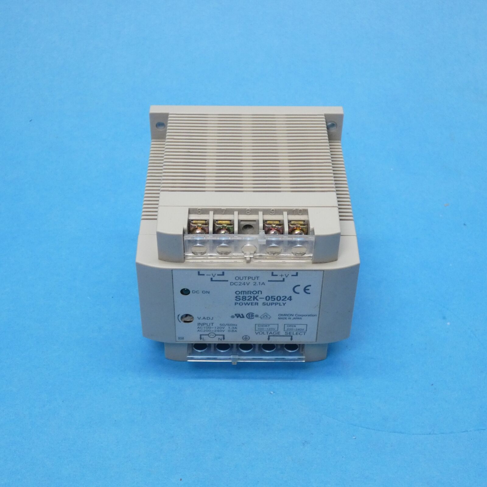 Omron S82K-05024 Power Supply 100-240VAC/24VDC/2.1A Tested - $19.99