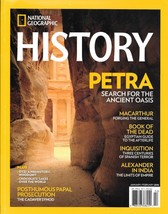 National Geographic History Jan Feb 2016 Petra MacArthur Book Dead Egypt India O - $17.82