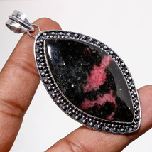 Rhodonite Handmade Gemstone Fashion Ethnic Gifted Pendant Jewelry 2.90&quot; SA 9704 - $7.79