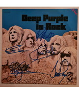 Deep Purple Autographed &#39;In Rock&#39; Album COA #DP66482 - $1,907.95 CAD
