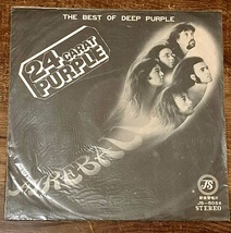 Deep Purple – 24 Carat Purple LP (Taiwan Jen Sheng JS-5056) VG+/VG+ - $49.99