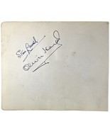 LAUREL and HARDY Signed Autographed 5" x 6" ALBUM PAGE Vintage 1940s JSA... - $899.99