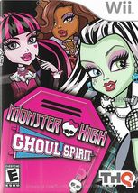 Nintendo Wii - Monster High: Ghoul Spirit (2011) *Includes Case &amp; Instructions* - £6.41 GBP