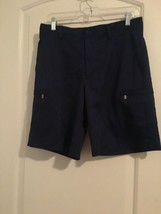 IZOD Blue Golf Shorts w Pockets Active Men&#39;s Size 30 - $48.02